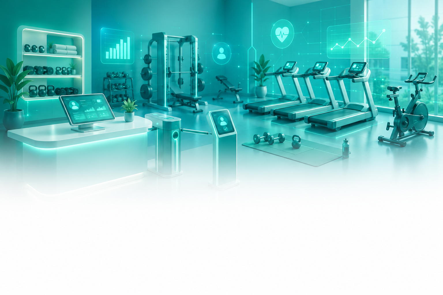Fitness center automates memberships and daily operations